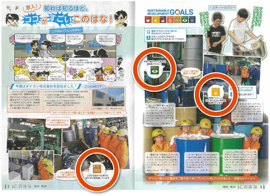 此花区広報紙「広報このはな」