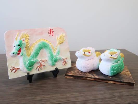 障がい者作品（干支置物）