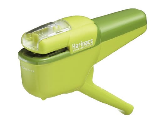 針なしステープラー